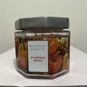 ScentWorx Slatkin + Co Pumpkin Spice  scented Candles 14.5 Oz